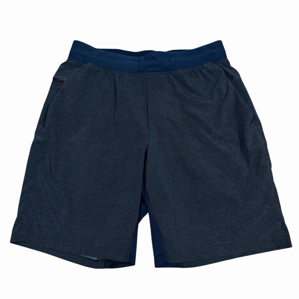 Lululemon Men's T.H.E. Short 9" Linerless‎ LM7AAWS Blue Size M